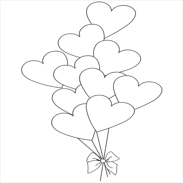 Valentine'S Day Coloring Pages - Free PDF, JPG Format Download