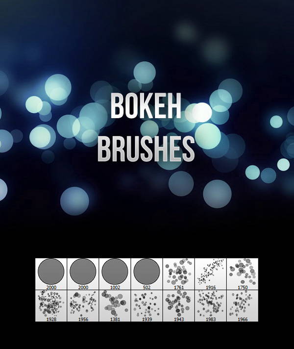 bokeh photoshop brushes