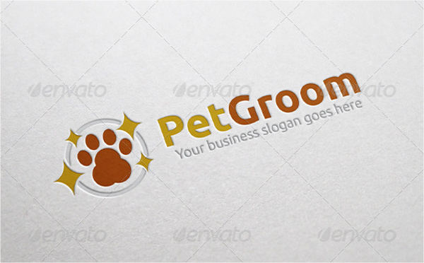 pet grooming logo