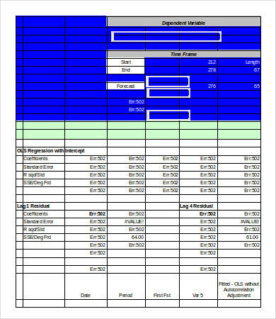 excel linear regression extension to nonlinear