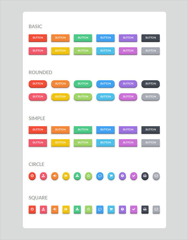 3D Buttons - 10+ Free PSD, Vector AI, EPS Format Download