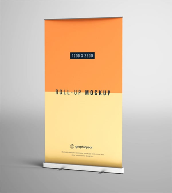 Download Roll-up Mock-up - 9+ Free PSD, Vector AI, EPS Format ... PSD Mockup Templates