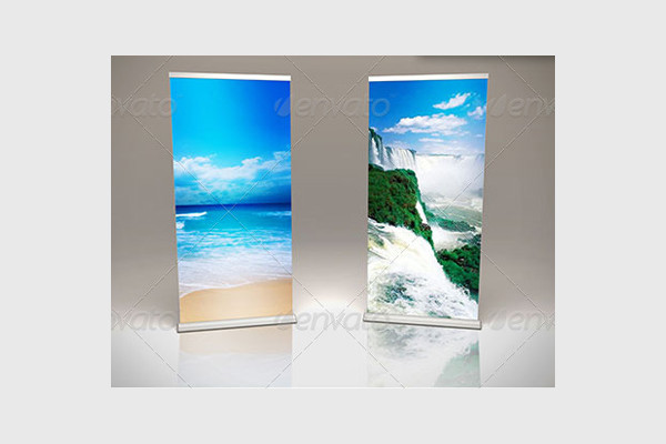 Rollup Display Mockup