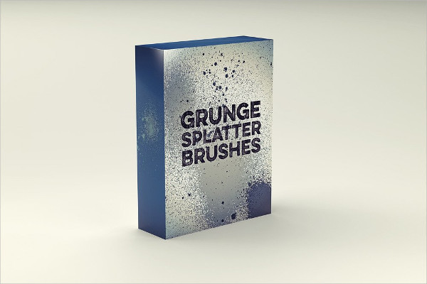 grunge splatter brushes