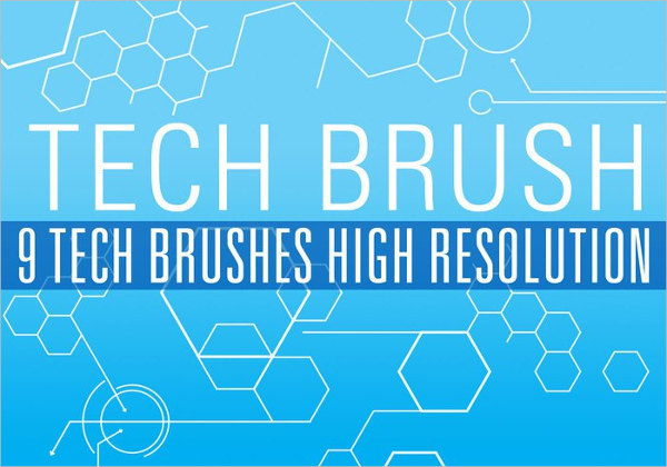 high resolution tech brushes