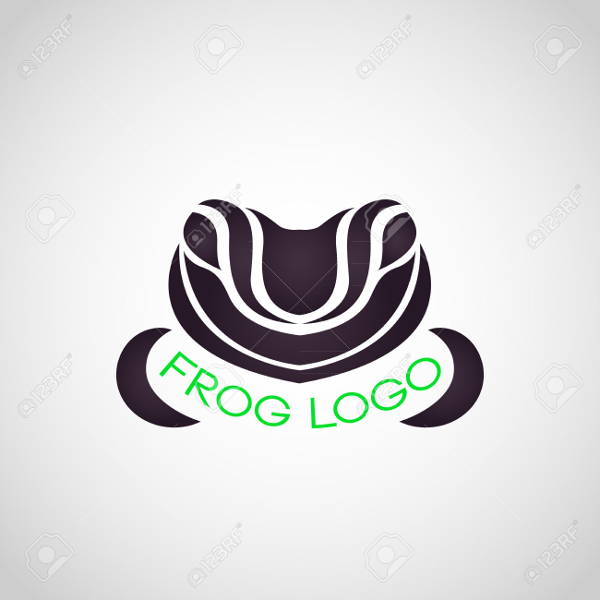 frog logo vector