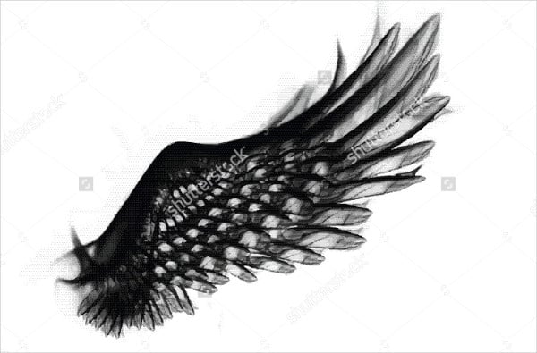eagle feather template