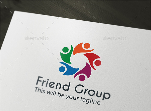 Printable Friends Logo