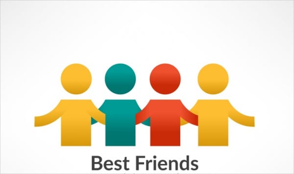 9+ Best Friends Logo Designs - Free Sample, Example, Format | Free