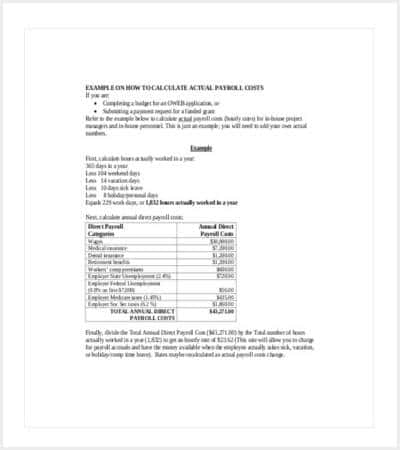 employee payroll budgeting and billing pdf format min