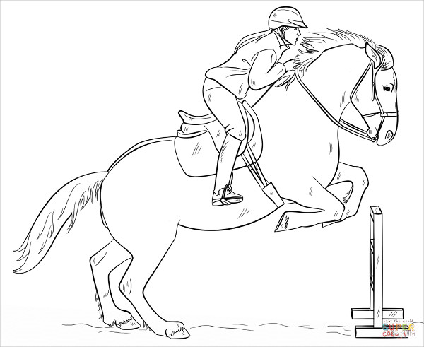 14+ Horse Coloring pages - Free PDF Document Download | Free & Premium ...