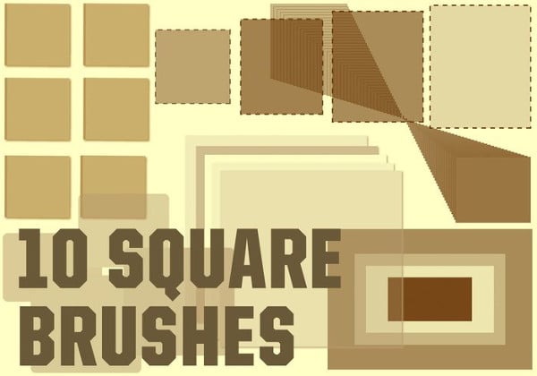 0 square brushes