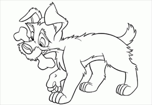 9+ Dog Coloring Pages | Free & Premium Templates