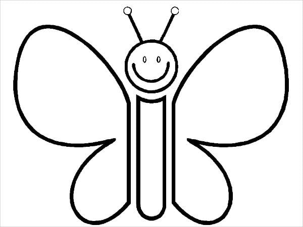 10+ Butterfly Coloring Pages | Free & Premium Templates