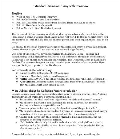 interview essay extended definition template pdf pcc spot edu