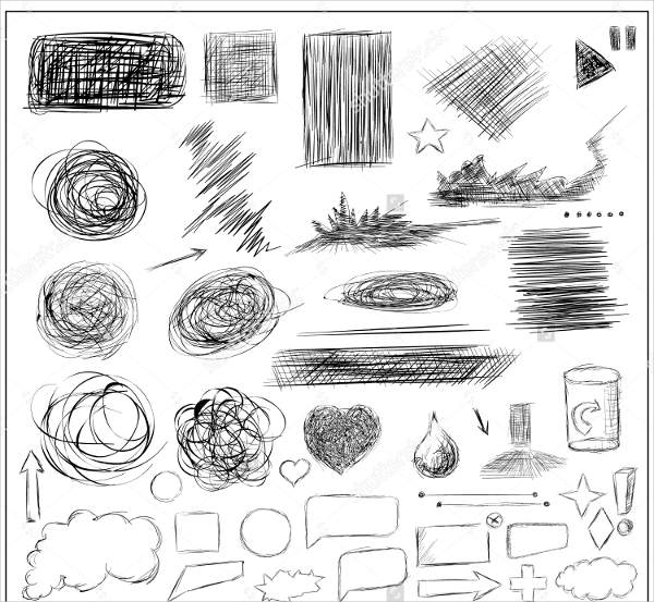Sketch Brushes 9+ ABR Format Download