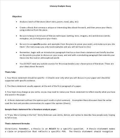 short story analysis essay outline