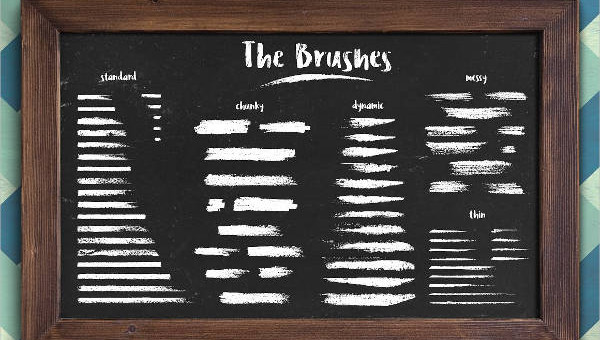 15 chalkboard brushes