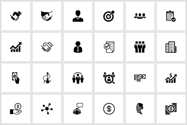 business document icons