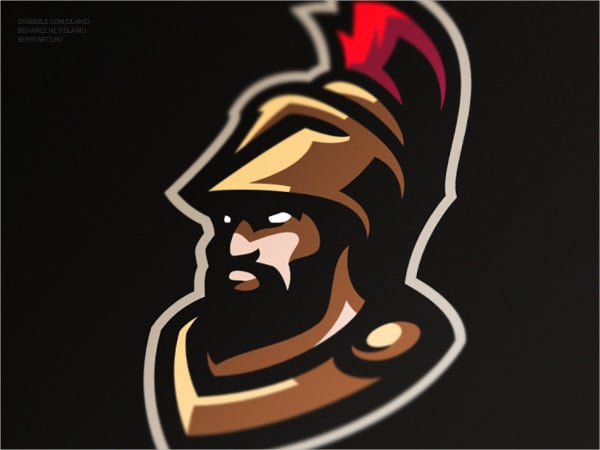 knight spartan logo