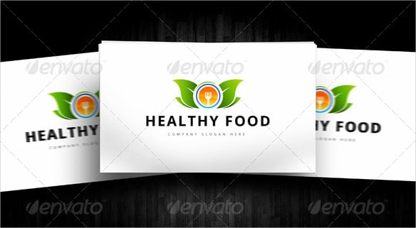 healthy food business logo