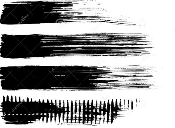 grunge line brushes