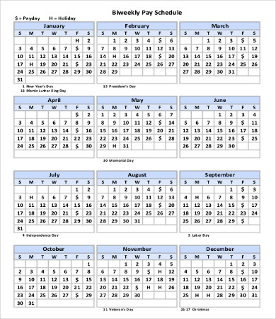 13+ Printable Weekly Calendar Templates – Free Sample, Example Format ...