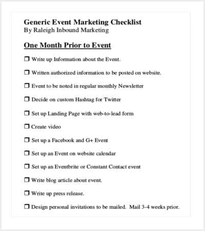 event marketing checklist template min