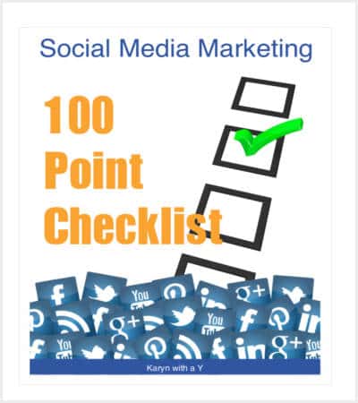 social media marketing checklist template min