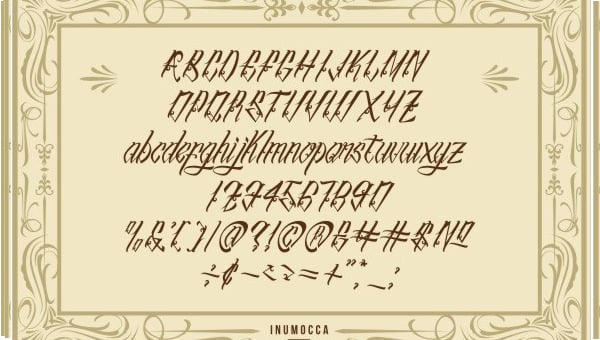 9+ Tattoo Letter Fonts - Free Sample, Example, Format