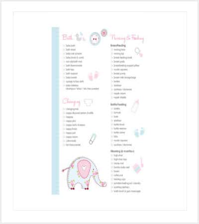 sample essential baby register checklist min