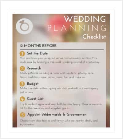 wedding planner guide checklist min