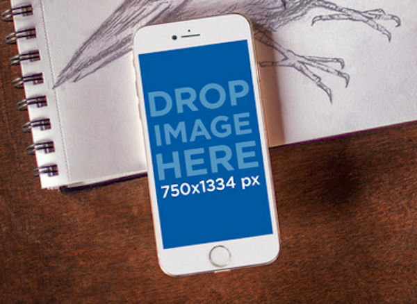 iphone-and-sketchbook-mockup