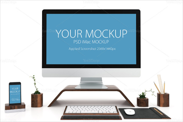 iPhone and iMac Mockup