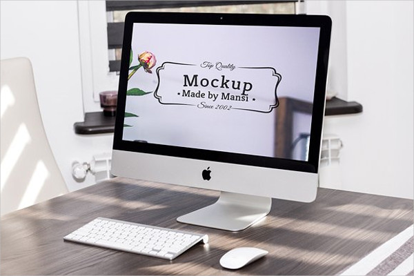 imac device mockup