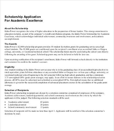 narrative scholarship essay sample