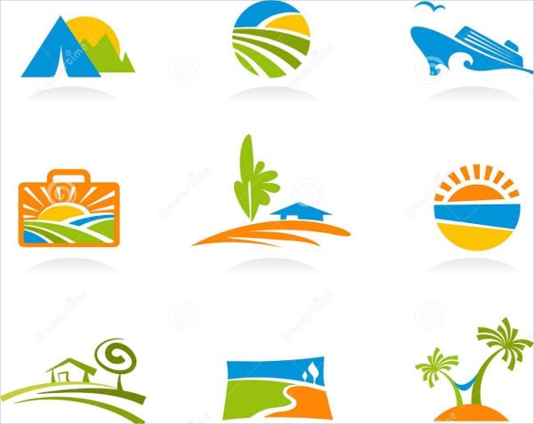 tourism resort logo