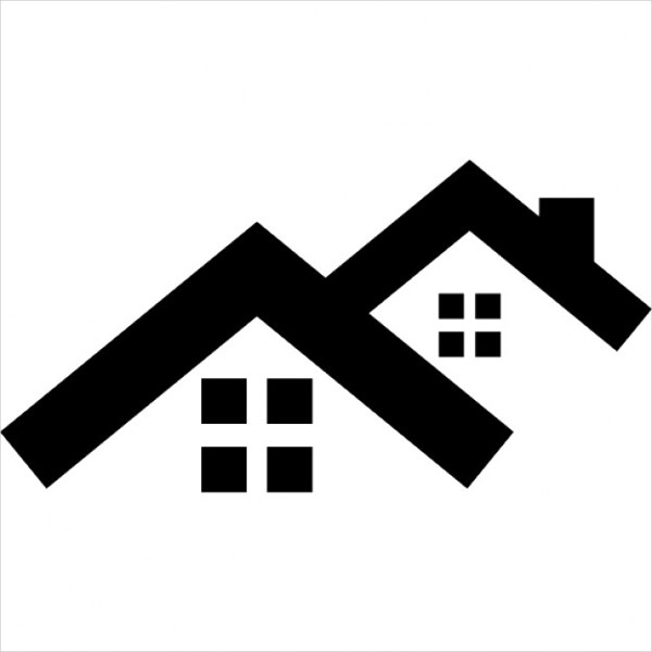 two houses icon