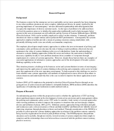 Phd thesis proposal methodology