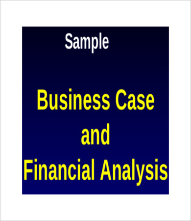 financial business case analysis template