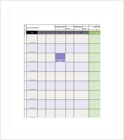 office appointment calendar template min1