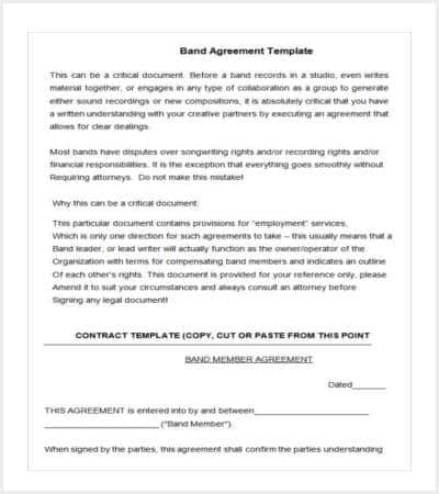 47  Contract Templates Word Docs Pages