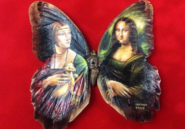 creative butterfly painting