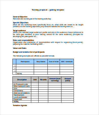 household budget template word