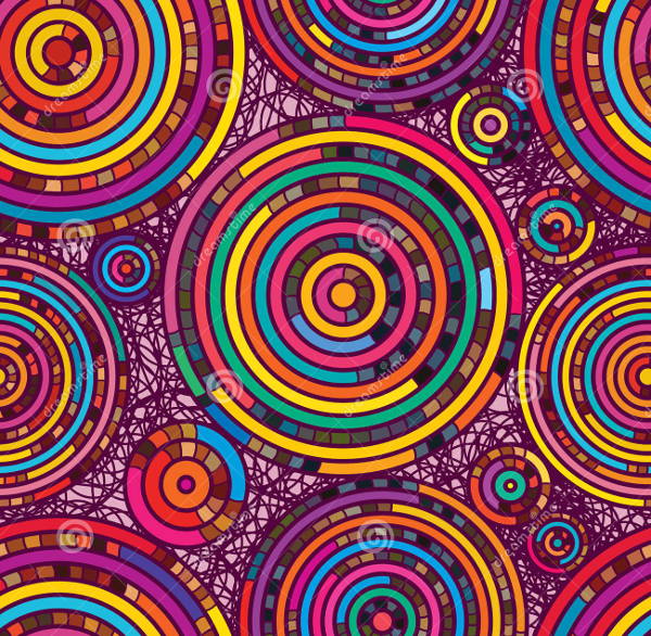 circle colorful pattern