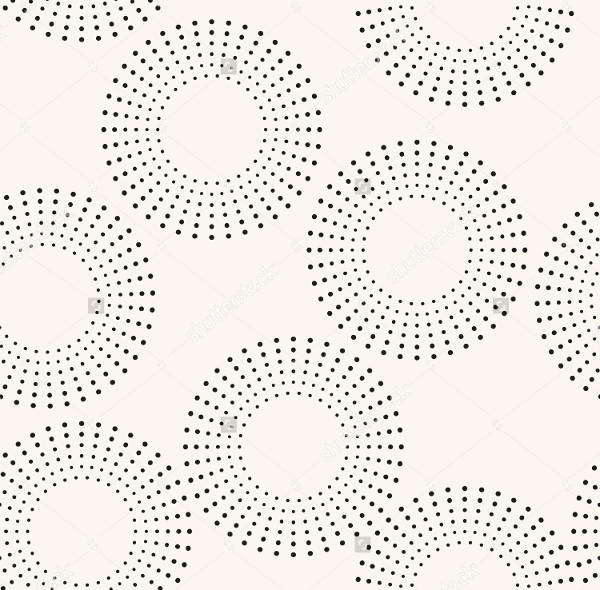 small dotted circle pattern