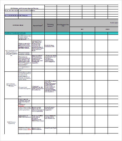 workplan and performance appraisal planning template excel