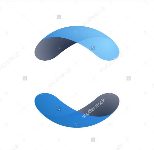 abstract water logo