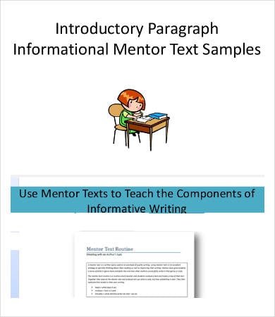sample introduction informative essay