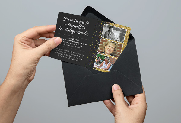 Farewell Invitation Card Template